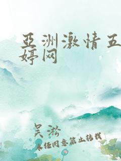 亚洲激情五月婷婷网