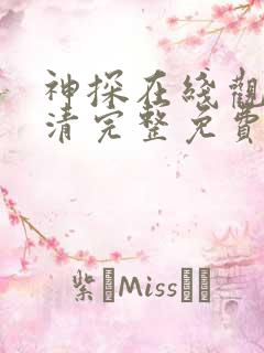 神探在线观看高清完整免费