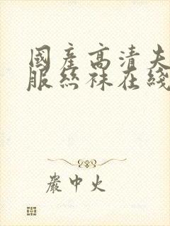 国产高清夫妻制服丝袜在线