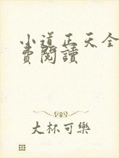 小道正天全文免费阅读