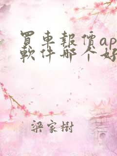 买车报价app软件哪个好啊