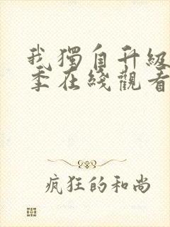 我独自升级第三季在线观看全集免费播放