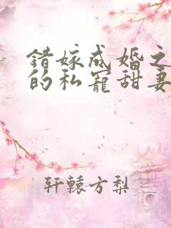 错嫁成婚之总裁的私宠甜妻在线阅读 错嫁成婚之总裁的私宠甜妻在线阅读