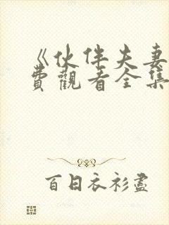 《伙伴夫妻》免费观看全集