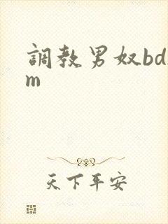 调教男奴bdsm
