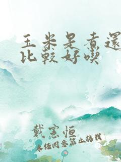 玉米是煮还是蒸比较好吃