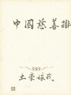中国慈善排行榜
