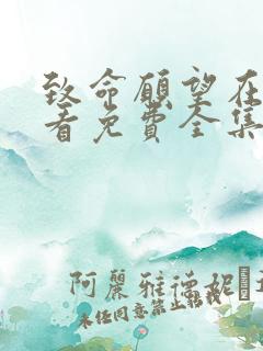 致命愿望在线观看免费全集电视剧