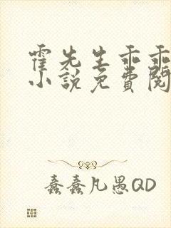 霍先生乖乖宠我小说免费阅读的