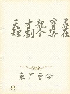 天才龙宝寻亲记短剧全集在线播放