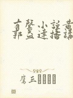 有声小说黄金瞳郭益达播讲