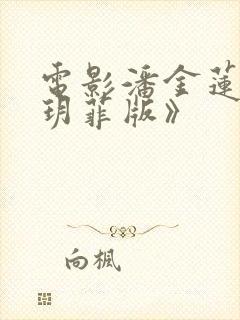 电影潘金莲《龚玥菲版》