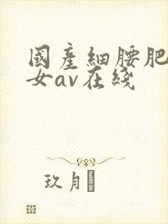 国产细腰肥臀美女av在线
