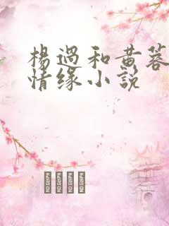 杨过和黄蓉荒岛情缘小说