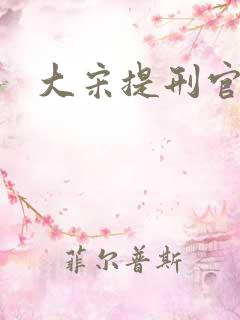 大宋提刑官是
