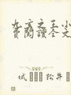 九玄之王小说免费阅读全文