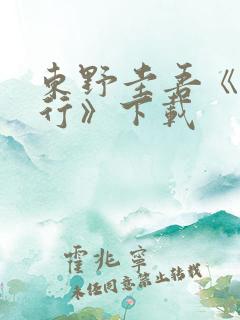 东野圭吾《白夜行》下载