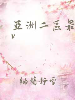 亚洲二区最大av