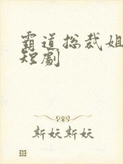 霸道总裁姐弟恋短剧