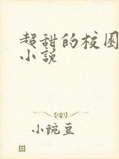 超甜的校园恋爱小说