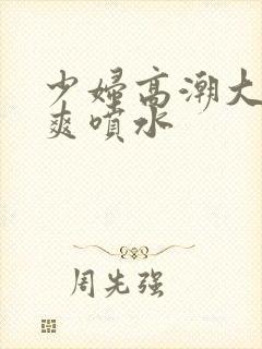 少妇高潮大叫好爽喷水