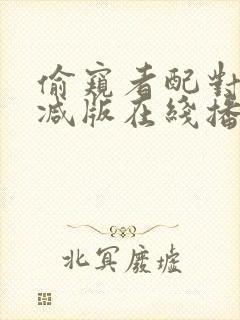 偷窥者配对未删减版在线播放免费播放