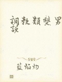 调教类双男主小说