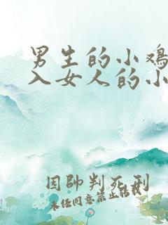 男生的小鸡鸡插入女人的小鸡鸡