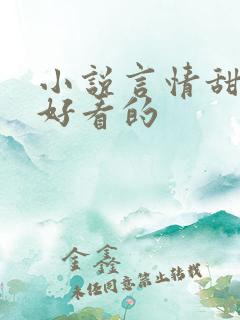 小说言情甜宠超好看的