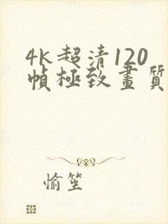 4k超清120帧极致画质