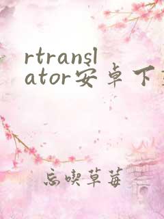 rtranslator安卓下载