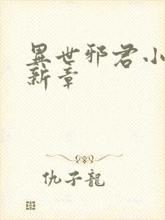 异世邪君小说最新章