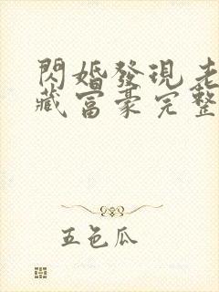 闪婚发现老公隐藏富豪完整版在线观看短剧