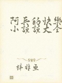阿兵的快乐生活小说说大全免费