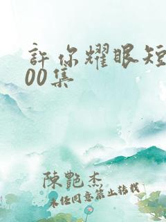 许你耀眼短剧100集