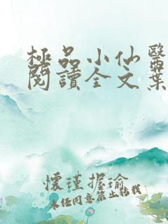 极品小仙医免费阅读全文叶凡
