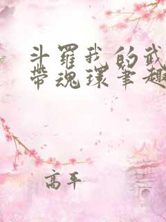 斗罗我的武魂自带魂环笔趣阁