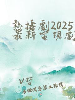热播剧2025最新电视剧现代剧