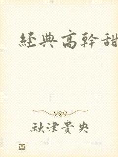 经典高干甜宠文