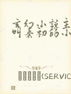 玄幻小说主人公叫秦初的小说