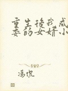 重生后我成了市委的女婿小说免费阅读