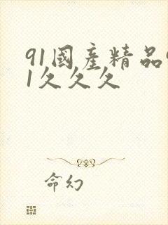 91国产精品91久久久