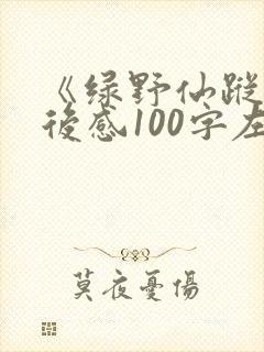 《绿野仙踪》读后感100字左右