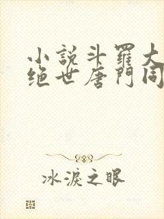 小说斗罗大陆2绝世唐门同人