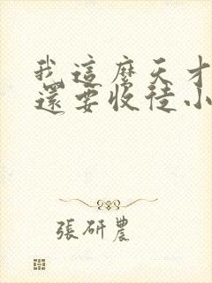 我这么天才为何还要收徒小说