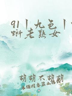 91丨九色丨蝌蚪老熟女