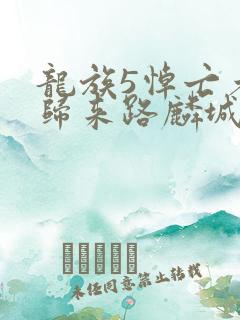 龙族5悼亡者的归来路麟城