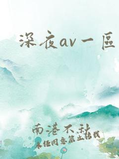 深夜av一区