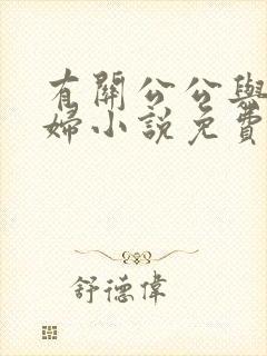 有关公公与儿媳妇小说免费阅读