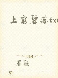 上穷碧落txt